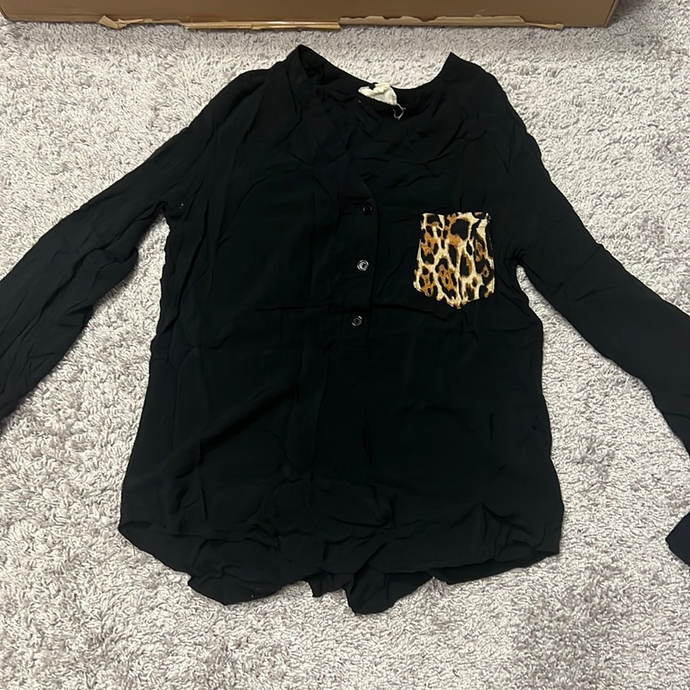 XS black shirt from pac sun